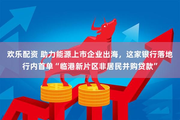 欢乐配资 助力能源上市企业出海，这家银行落地行内首单“临港新片区非居民并购贷款”